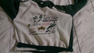 Brothers pyjama top 1980s