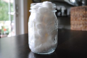 cotto balls in a jar